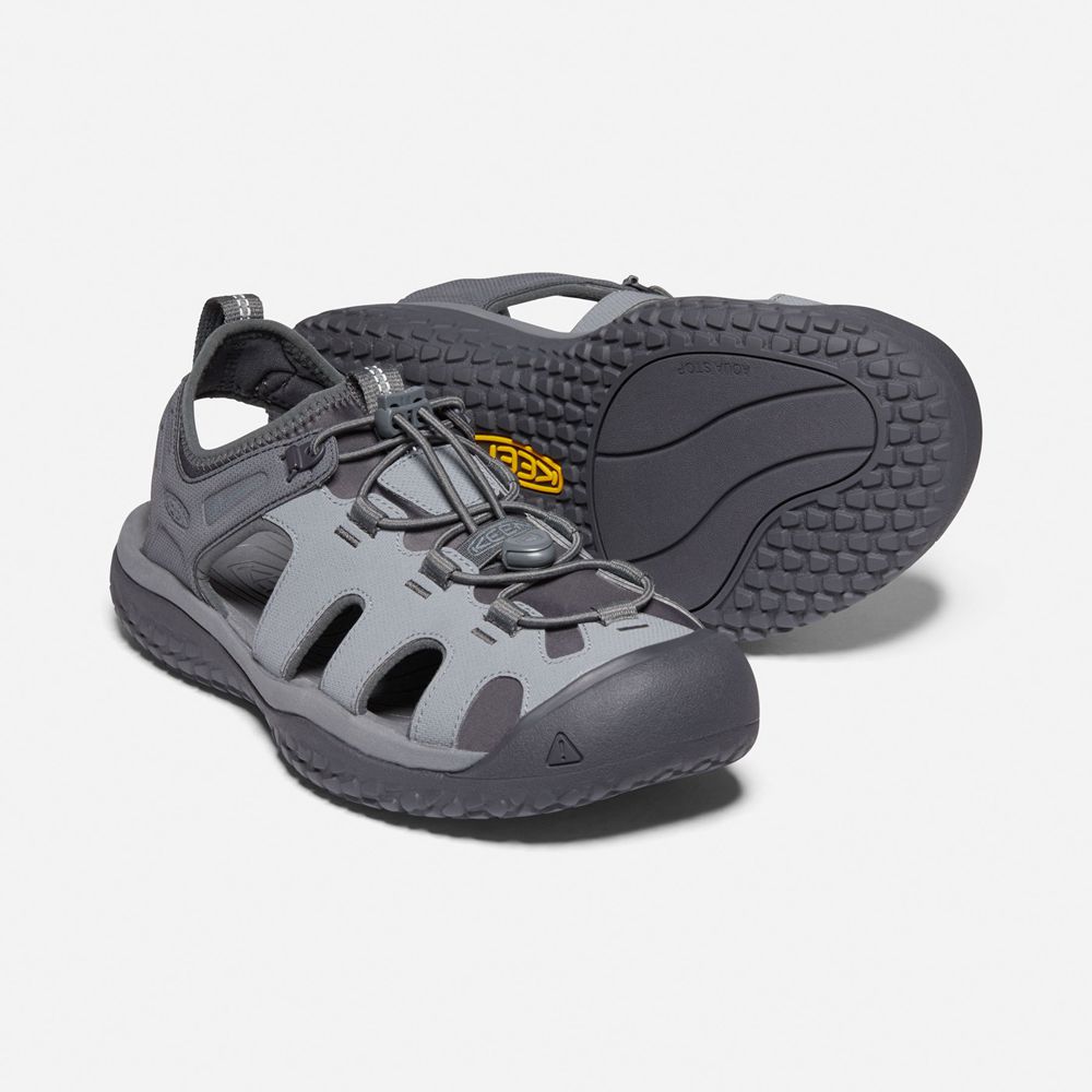 Keen Outdoor Sandalet Erkek Gri - Solr - Türkiye KLBO45396